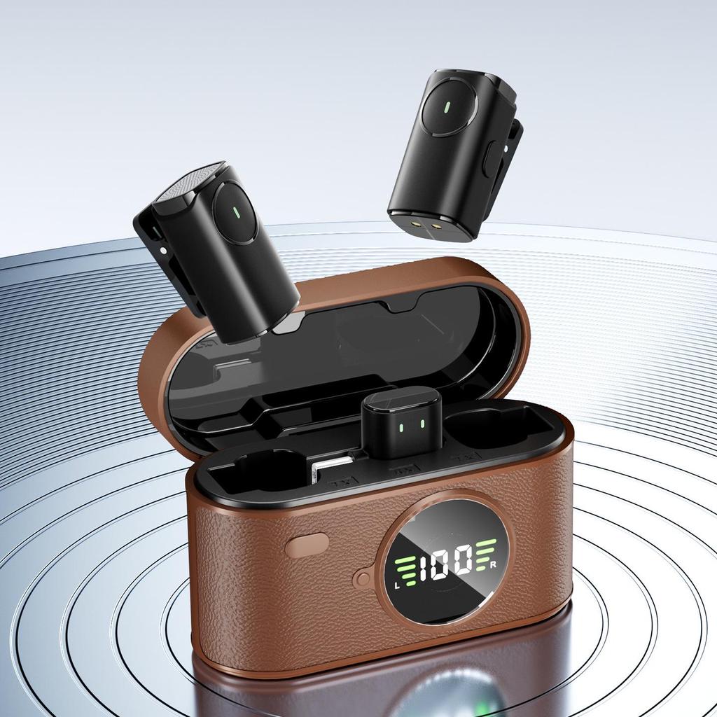 SX101 Wireless Lavalier Mic: AI Noise Reduction & HD Recording for Streaming