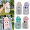 Credit ID Bus Card Case Plush Card Holder Key Ring Photo Album Card Cover Fashion ID Badge Holder