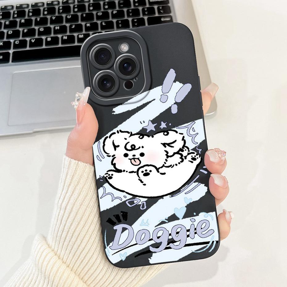 Objektiv-Schutzhülle für iPhone 15 Pro Max iPhone15 15Pro Niedlich Lustig Cartoon-Stil Gelee Silikon Weiche Handyhüllen
