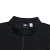 FILA Explore Minimalist Stand Collar Sports Outdoor Cool Feeling Moisture Wicking Quick Dry Short Sleeve T-Shirt Men Tops Deep-Black A51M627101FBK