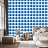 Harlequin Diamonds Wallpaper Blue for Living Room and Bedroom 50x1000