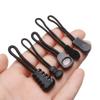 5Pcs Zipper Pull Puller End Fit Rope Tag Fixer Zip Cord Tab Replacement Clip Broken Buckle Bag Suitcase Tent Backpack Accessory