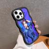 Blue Lock Reo Mikage Wavy Edge TPU Mobile Phone Case for iPhone 17 16 15 14 13 12 11 Air Pro Max Plus Colorful Cover