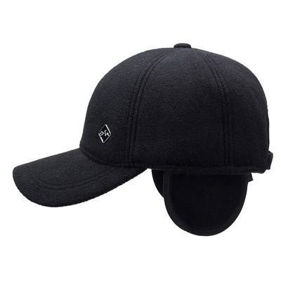 Καπέλο Ανδρικό Προστασία Αυτιών Χειμερινό Μάλλινο Μπέιζμπολ Καπέλο Μονόχρωμο Κοντό Γείσο Φλις Βαμβακερό Μεσαίο Και Ηλικιωμένο Καπέλο Αδιάβροχο Και Ζεστό