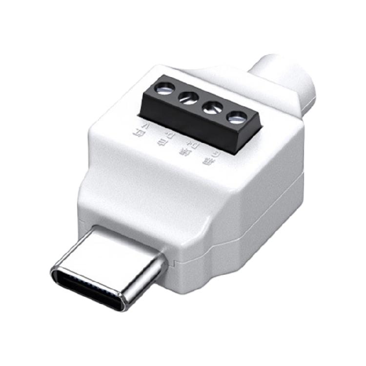 

Type C Male to 5Pin/4pin Solderless Connectors Crimp Terminal for Seamlessly USB C Cable Repair and DIY,Accessory