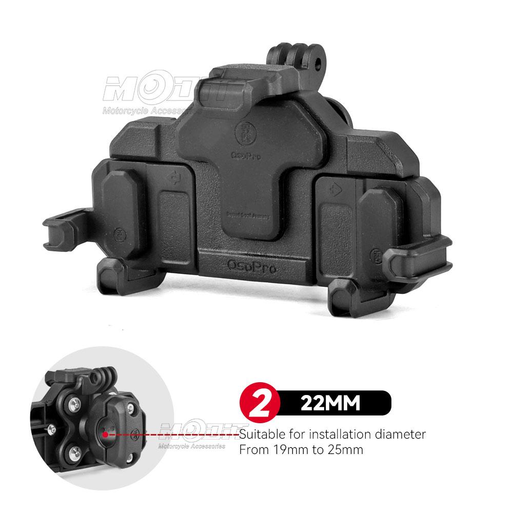 Motorcycle New GPS Phone Navigation Mount Bracket Anti Shake Bracket For Tiger 850 2021- Tiger 900 GT Rally PRO 2021 - 2023