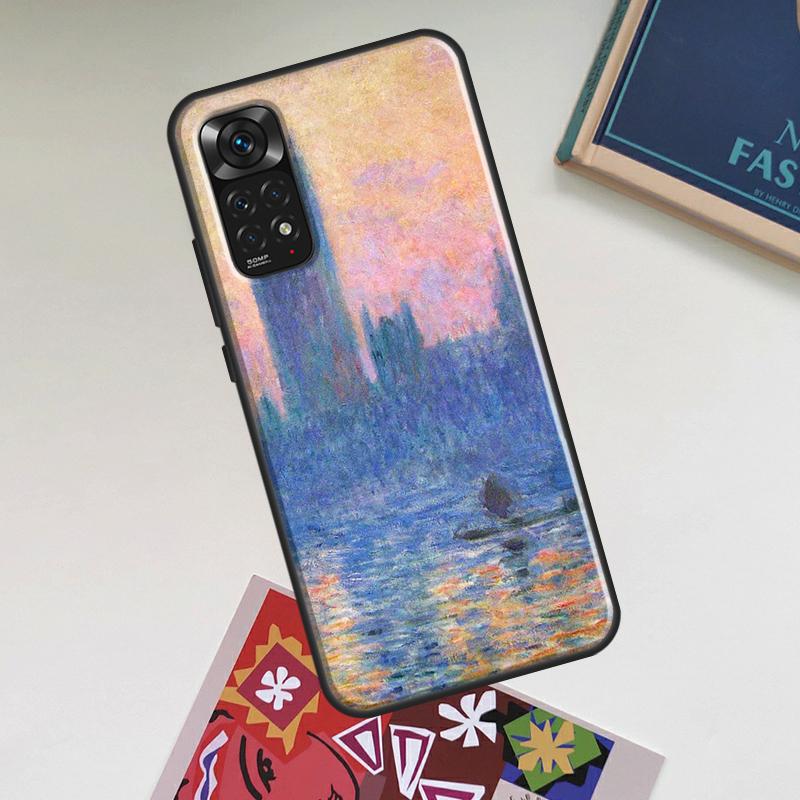 Famous Paintings Case For Xiaomi Redmi Note 14 Pro 13 12 11 10 15 Pro Plus Redmi 15C 13C 12C 10C 14C 15 Cover