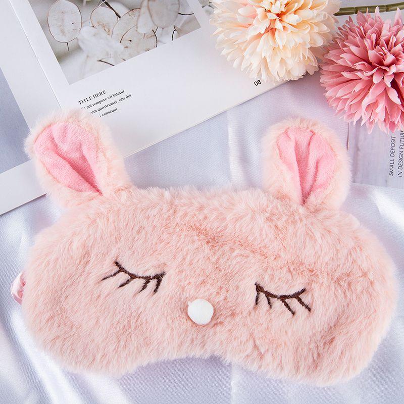 Sleeping Mask Plush Rabbit Mask Gift Birthday Woman
