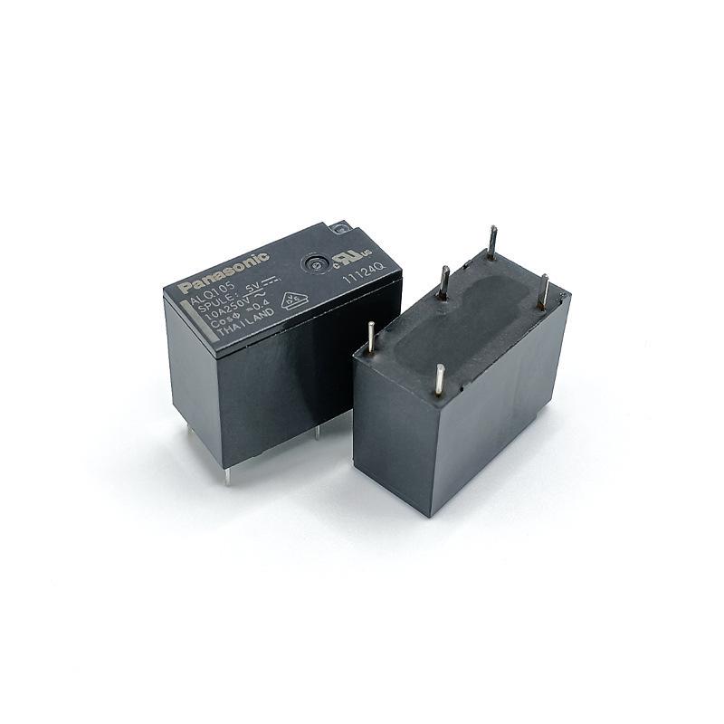 Original Panasonic Relay ALQ 112105: 10A 5-Pin Changeover, 12V/24V