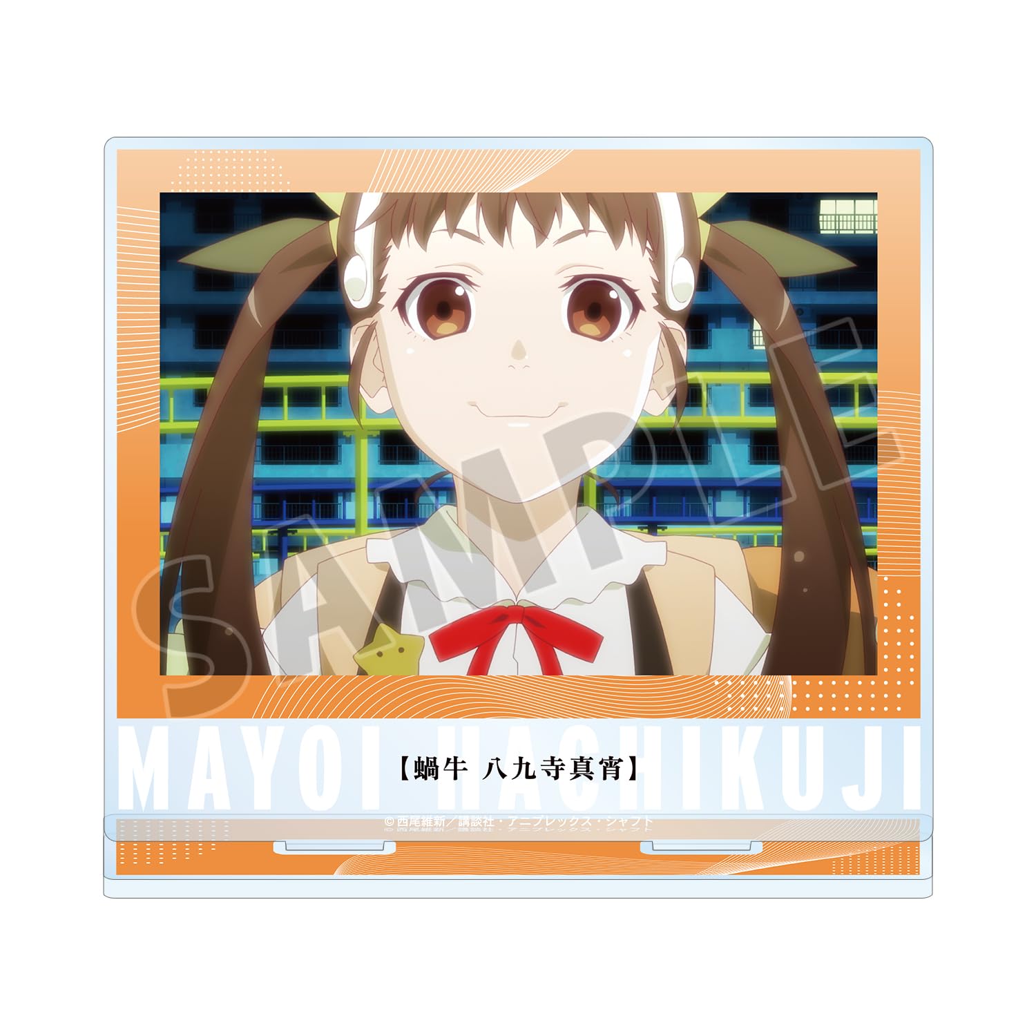 

Серия Моногатари Сезон Вне Монстров Маёи Хатикудзи Фото со Сцены БОЛЬШАЯ Акриловая Подставка &