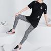Puma X Herr. Doodle Collaboration Allover-Print Fitness Leggings Damen Leggings Schwarz 598832-01