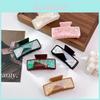 Chic Acetate Square Hair Claw Clip For Women In Fashionable Colors And Styles