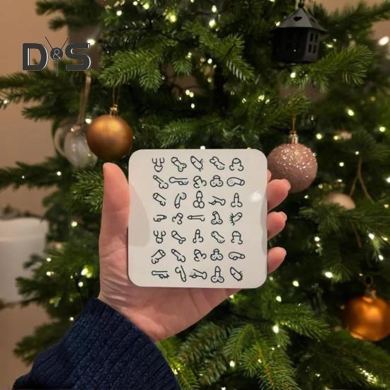 Funny Willy Coaster Humorous Drink Coasters Novelty Prank Gift for Adults Coasters for Game Nights Parties Home Decor