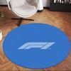 Formula 1 (14) Round Office Rug Decorative Floor Rug for Office Bedroom Living Room and Home Space