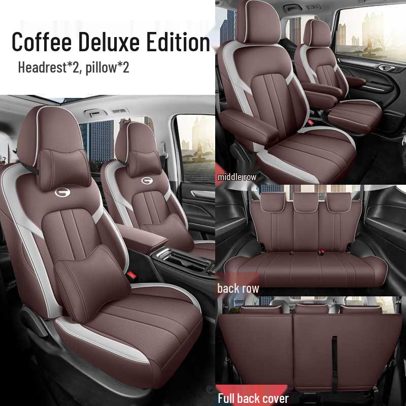 2025 Model GAC Trumpchi M6 MAX 270T WDCT Luxury Car Seat Cover, All-Season Full Surround Design