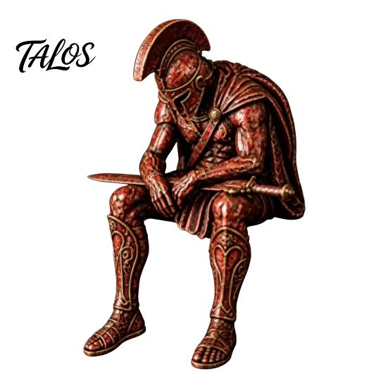 Shelf Sitter Decor Ancient Greek Warrior Statue, Sitting Soldier Figurine with Handcrafted Decorative Figures Helmet, Historical Desktop Ornament for