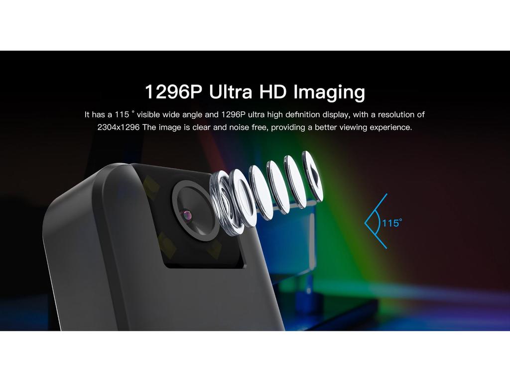 OkamPro 4G 3MP Compact Camera with Back Clip