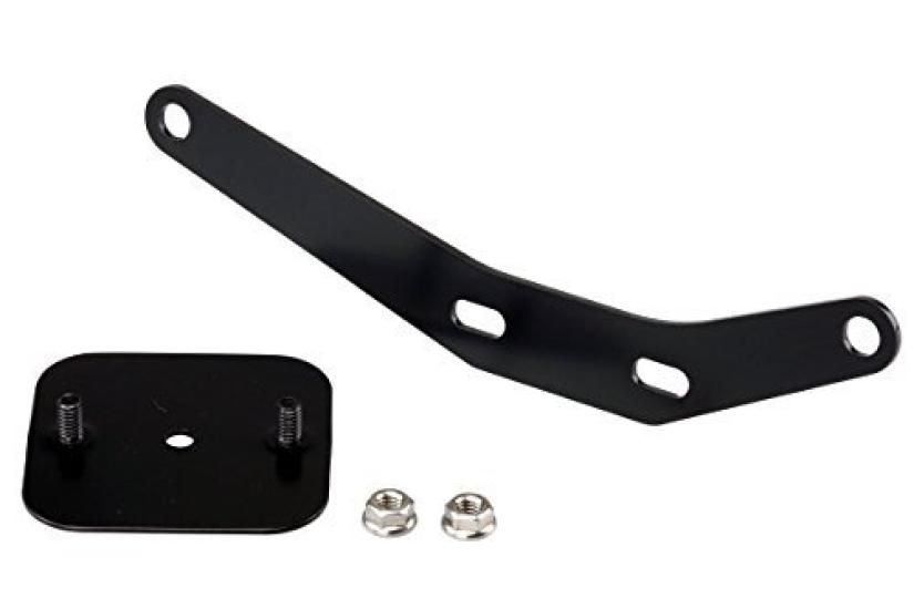 Kijima Rebel 500 Bracket for ETC Case HONDA REBEL 250/Rebel ('17-'24) Mounting, Steel, Black, 304-5172