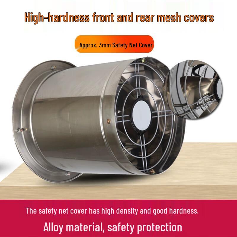 Oushige Stainless Steel Axial Exhaust Fan