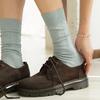 [hiig] No.031 Mint Gray Silket Socks