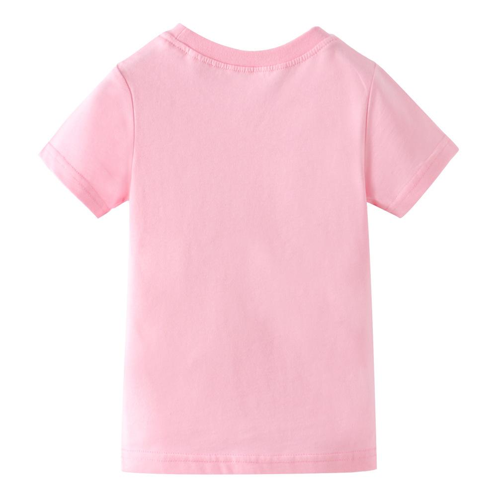 Summer girls short-sleeved children's clothing T-shirt children's T-shirt new children's T-shirt