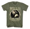 Unisex Shirt Cotton Oversize Large Size Masculina Willie Nelson Country Outlaw