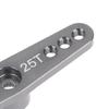 Aluminum Alloy Rc Servo Arm 25T Steering Servo Dual Arm For Rc Car Crawler Large Torque Digital Coreless Servo Parts