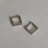 14k Frame Earrings