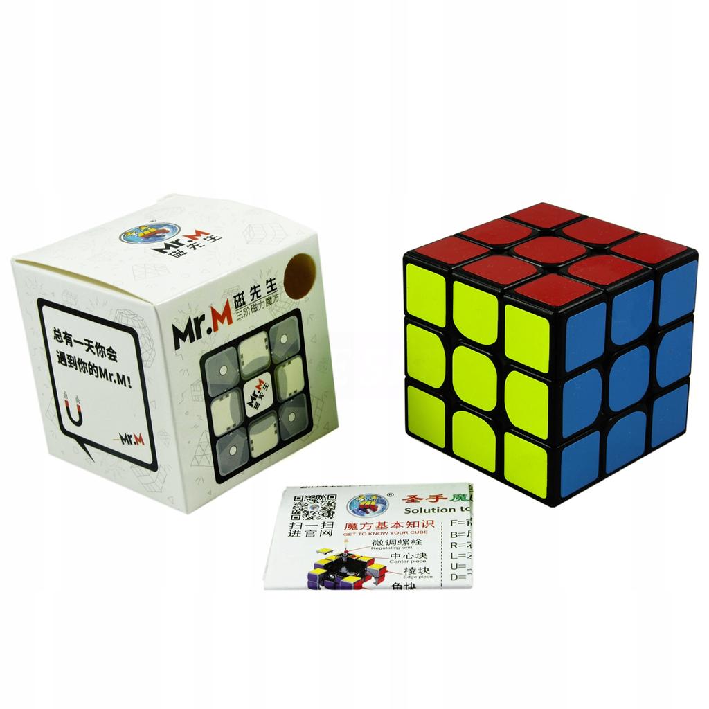 Shengshou Mr. M Adjustable Cube Magnetic 3x3x3 Educational Gift Idea