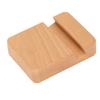 Wooden Mobile Phone Holder Cell Phone Stand Wood Universal Smartphone Desktop Holder Portable Bracket