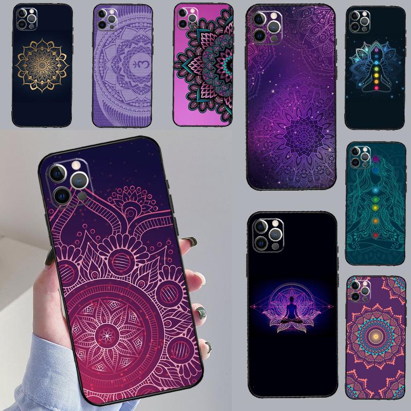 Mandala Chakra Yoga For Huawei Nova 12s 7i 8i 11i 12i Y73 Y70 Y90 Y60 Y72 Y61 Y91 9 10 SE P30 Pro P40 Lite Case