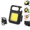 Mini LED Flashlight COB Rechargeable USB Multifunctional Outdoor Portable Keychain Hiking Work Light Magnet Fishing Camping