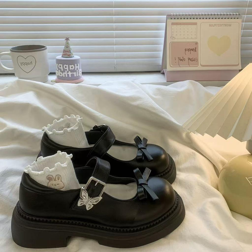 Mary Jane Shoes Sweet College Style Women Single Shoes Japanese Style Jk Skirt Shoe Platform Small Leather Footwear Women Shoes