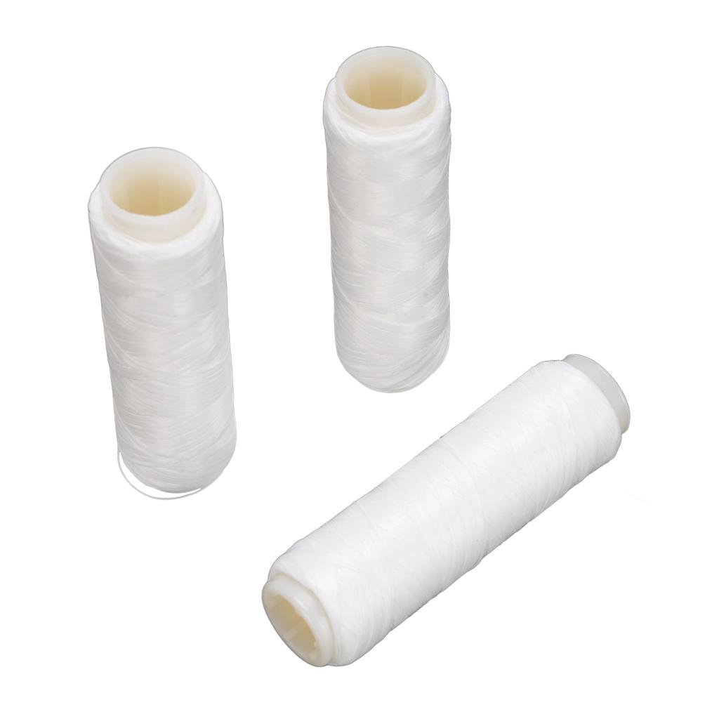 3Pcs Fishing Baits Thread Nylon Elastic Flexible Fishing Baits String for Professionals Beginners 200m 656.17ft 0.2mm