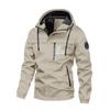 European Style Men's Windproof Waterproof Outdoor Jacket - Autumn/Winter 2026 Collection