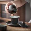 The whole set of Kung Fu tea set, light luxury Chinese high-end gift box, boutique creative commemorative natal year gifts