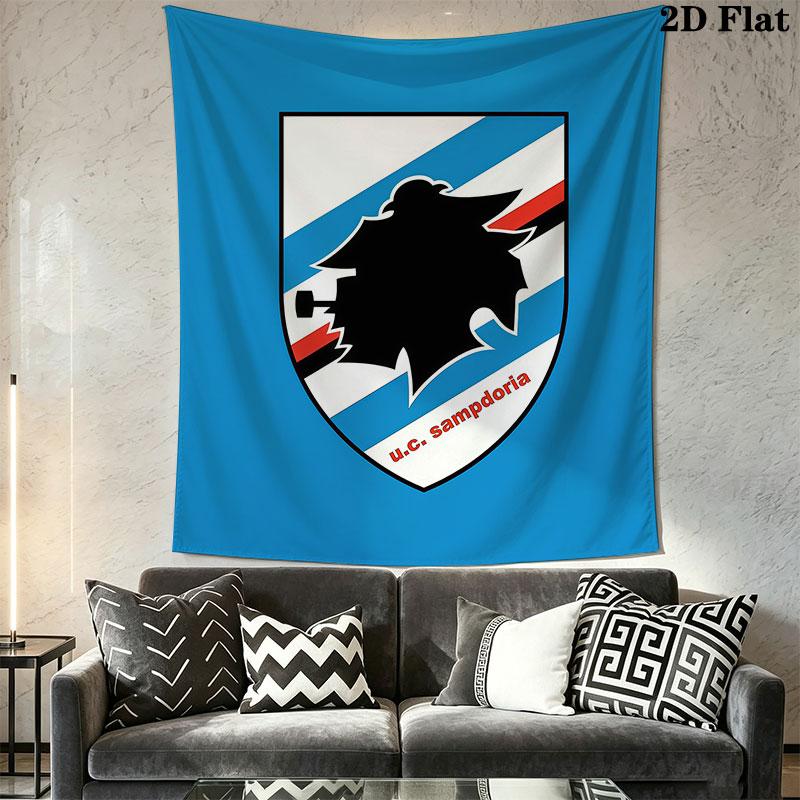 U.C. Sampdoria Wall Hanging Printed Fabric Blanket Decorative Tapestries for Bedroom Living Room Home Decor