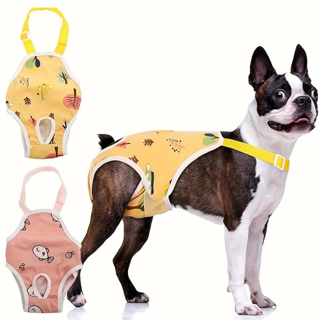 Herbruikbare Hondluiers - Wasbare, Verstelbare Hondluiers voor Teefjes met Gespsluiting, Ademende Mesh Broekjes voor Honden