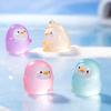 Light Up your Model Car and Doll House Scene with Our 1PC Luminous Penguin Doll Desktop Decor