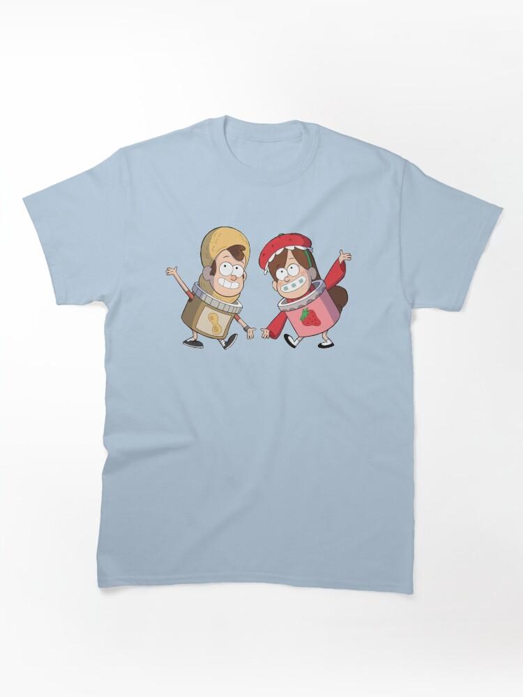 Gravity Falls Mable a Dipper Pines Summerween kostýmy Klasické tričko