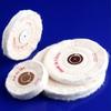 White Cloth Buffing Wheel 2-12in Buffing Wheel Durable Mirror Polish Pad  Jewelry Tools