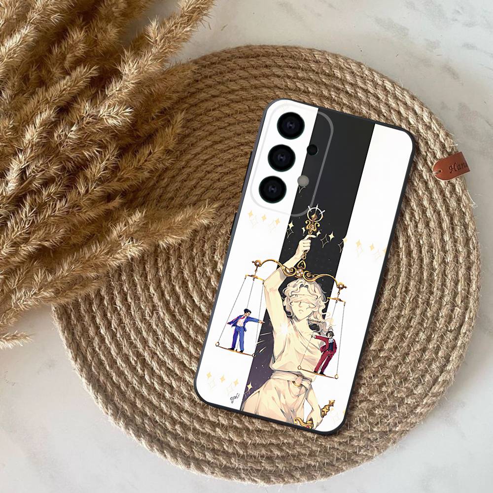 

Game Ace A- Attorney Phone Case For Samsung S25,S24,S21,S22,S23,S30,Ultra,S20,Plus,Fe,Lite,5G Black Cover Samsung S25ULTRA