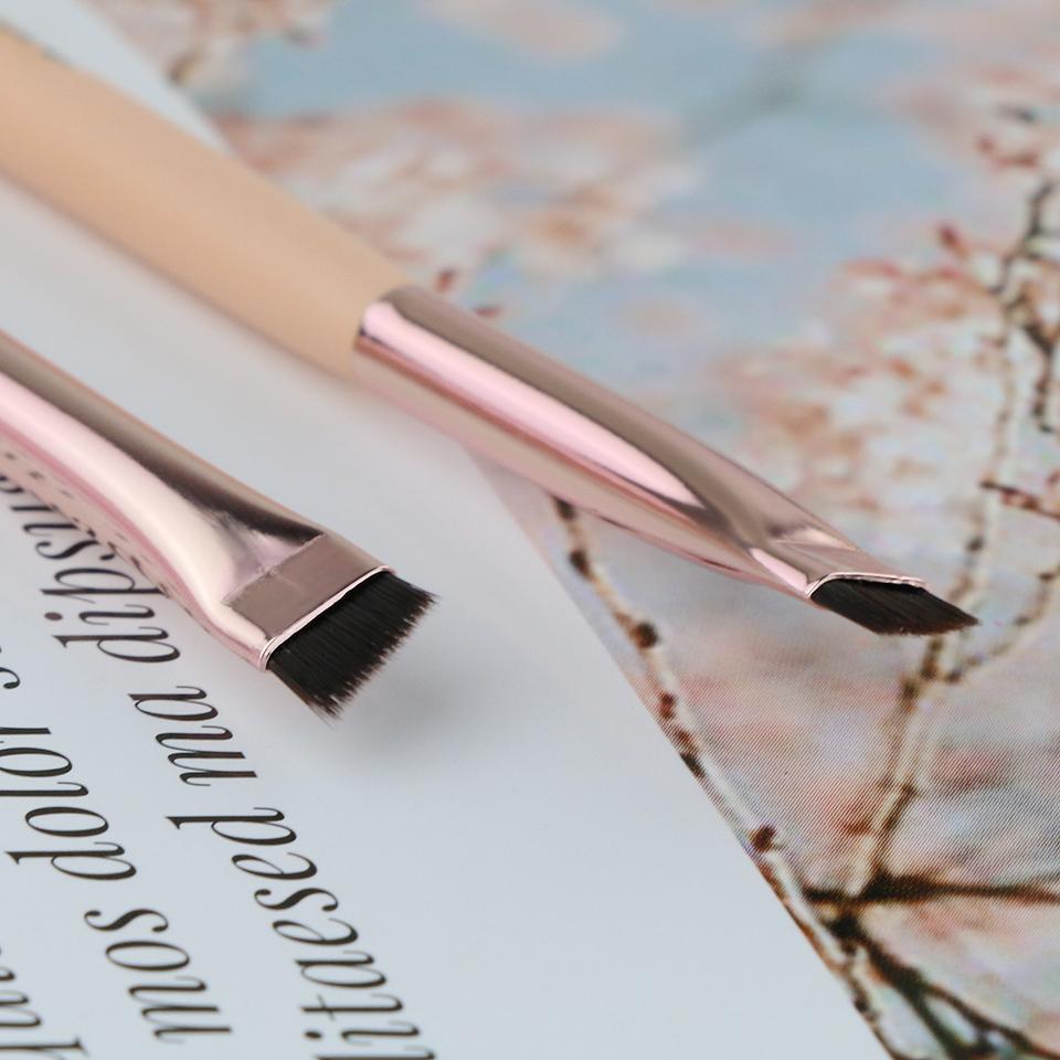 BEILI Ultra Thin Eyebrow Makeup Brush Set For Professional Eyeliner Eyelash Concealer Detail Brushes Make up Beauty Product