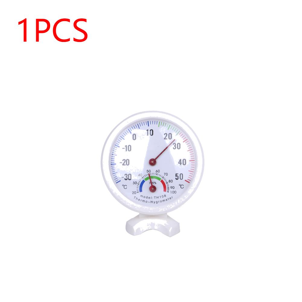 1-10X  Bell-Shaped Analog Hygrometer Temperature Gauge -30°C to +50°C for Outdoor Garden Greenhouse Decorative Humidity Monitor