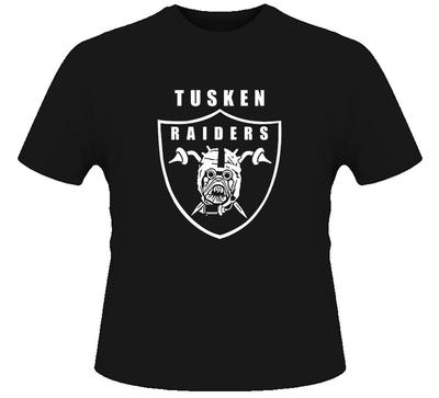Tusken Raiders Sci Fi Śmieszne Logo T-Shirt