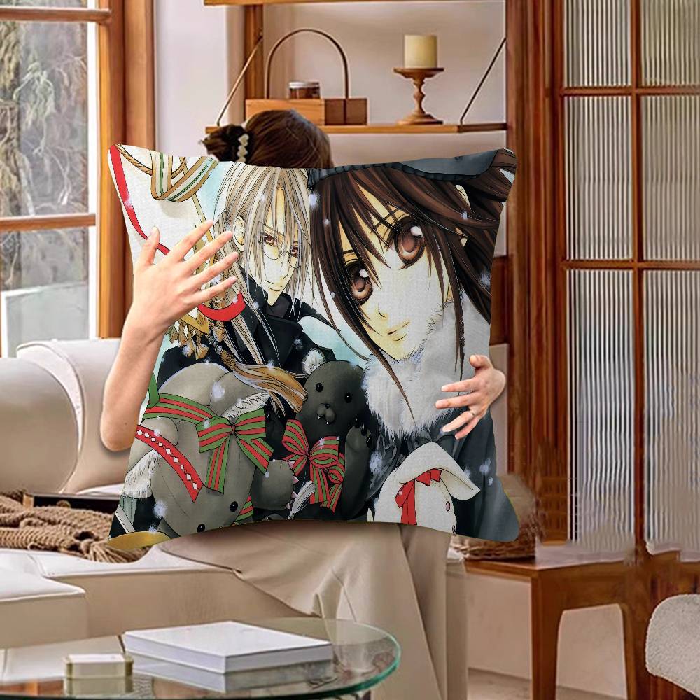 Anime V-Vampire Knight Pillow Cover For Bedroom Room And Living Room Sofa Decorative Cushion Cover
