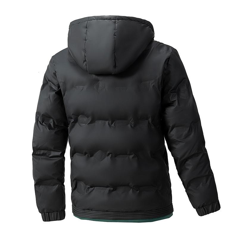 New Winter Thickened Thermal Hooded Thermal Jacket Comfortable and Versatile and Fashionable Men's