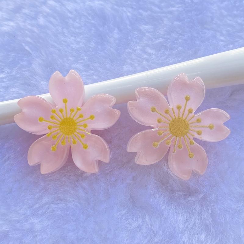 10pcs New Cute resin Mini Mixed flowers flat back Cabochon Scrapbook Kawaii DIY Embellishments Accessories E35