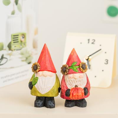 Wooden Handicrafts, Creative Handicrafts, Dwarf Ornaments, Home Ornaments, Car Mounted Office Ornaments, Decorative Items