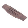 Ponte Acustico in Palissandro Colore Legno Parti per Chitarra Chitarre Acustiche a 12 Corde